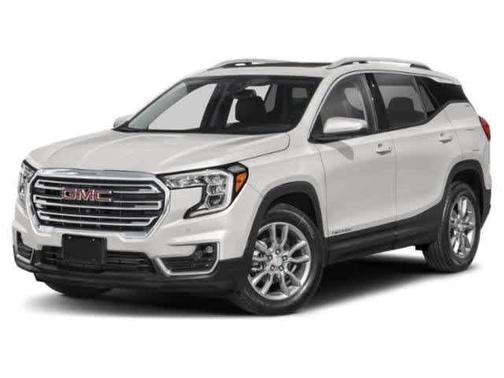 Blue 2024 GMC Terrain Denali