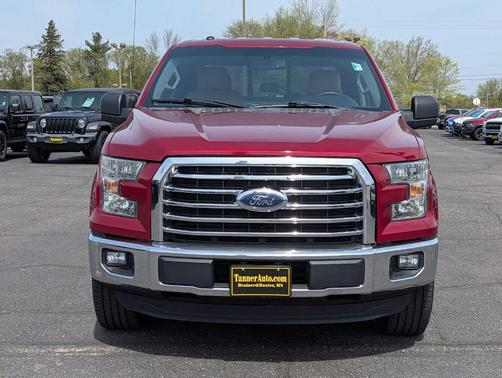 Red 2015 Ford F-150 XLT