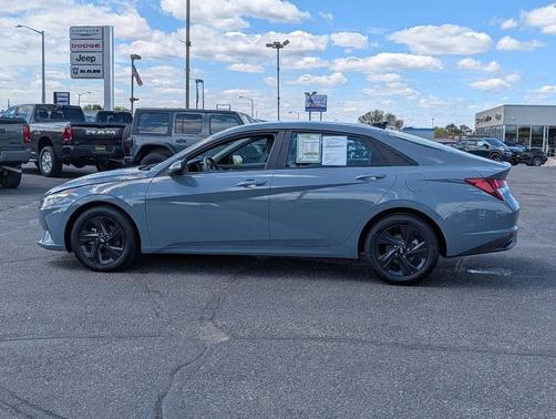 Gray 2023 Hyundai ELANTRA SEL