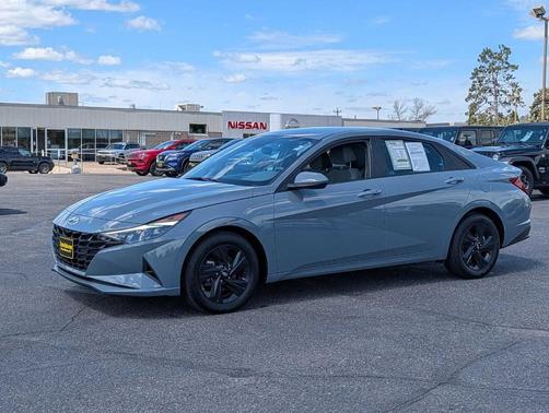 Gray 2023 Hyundai ELANTRA SEL