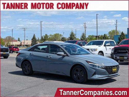 Gray 2023 Hyundai ELANTRA SEL