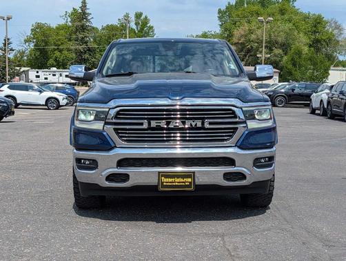 Blue 2020 RAM 1500 Laramie