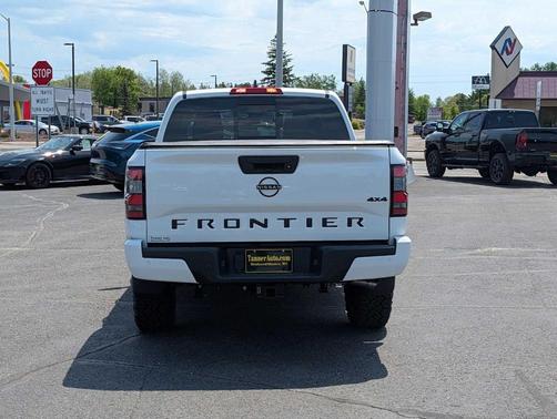 Glacier White 2026 Nissan Frontier SV
