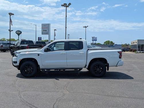 Glacier White 2026 Nissan Frontier SV