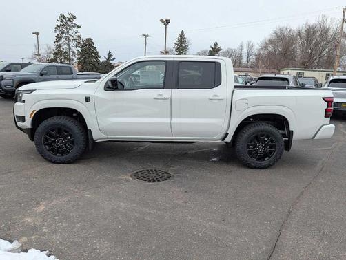Glacier White 2026 Nissan Frontier SV