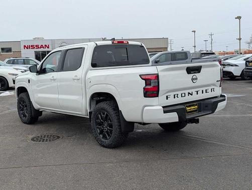 Glacier White 2026 Nissan Frontier SV