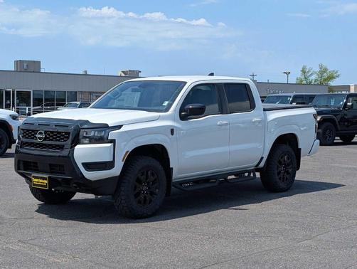 Glacier White 2026 Nissan Frontier SV