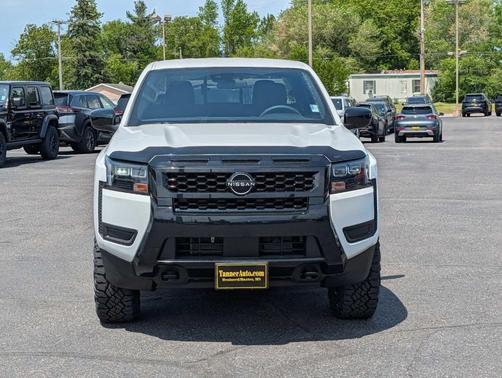 Glacier White 2026 Nissan Frontier SV