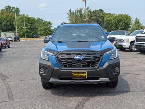 Geyser Blue 2022 Subaru Forester Wilderness