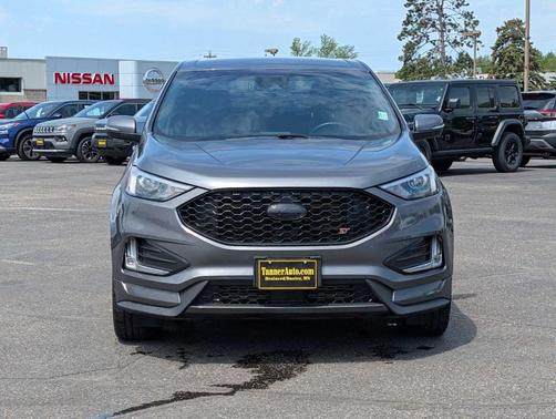 Gray 2022 Ford Edge ST