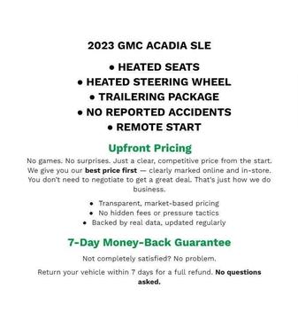 2023 GMC Acadia AWD SLE