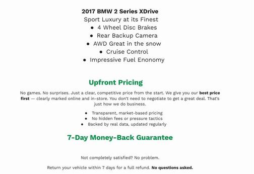 2017 BMW 230 xDrive