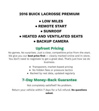 2016 Buick LaCrosse Premium II