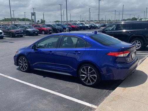 Blue Crush Metallic 2020 Toyota Corolla SE