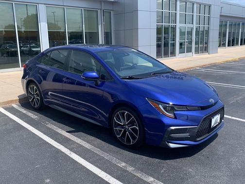 Blue Crush Metallic 2020 Toyota Corolla SE