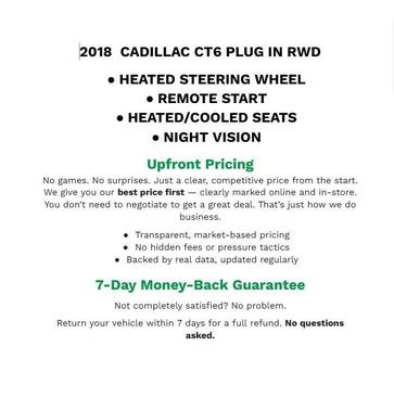 2018 Cadillac CT6 2.0L Turbo Base