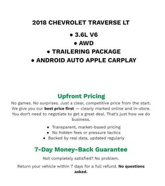 2018 Chevrolet Traverse LT Cloth
