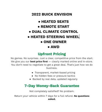 2022 Buick Envision AWD Preferred