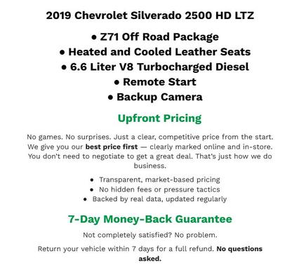 Mosaic Black Metallic 2019 Chevrolet Silverado 2500 LTZ