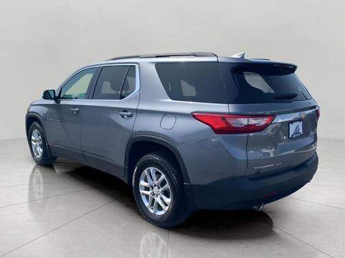 Satin Steel Metallic 2020 Chevrolet Traverse LT Cloth