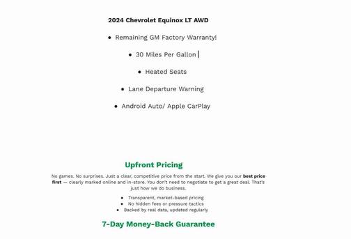 2024 Chevrolet Equinox 1LT