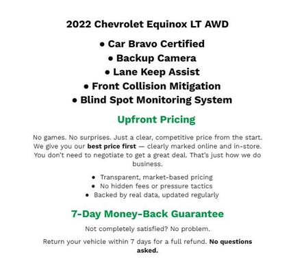 BLUE (DARK) 2022 Chevrolet Equinox 1LT