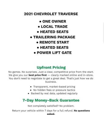 2021 Chevrolet Traverse LT Cloth
