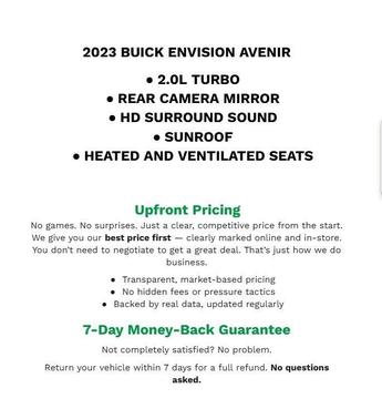2023 Buick Envision Avenir AWD