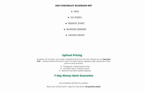 2021 Chevrolet Silverado 1500 RST