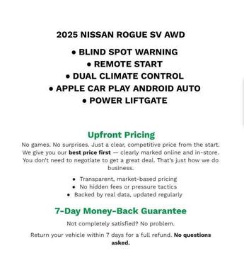 2025 Nissan Rogue SV