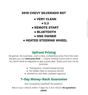 2019 Chevrolet Silverado 1500 RST