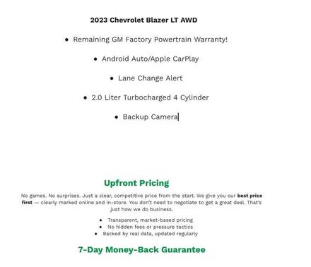 2023 Chevrolet Blazer 2LT