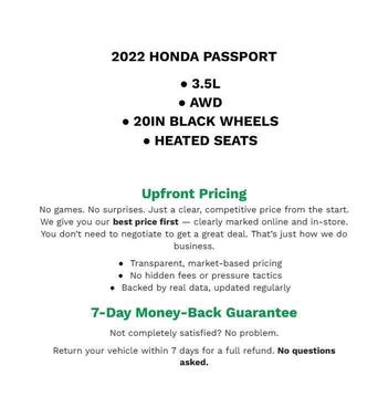 2022 Honda Passport AWD EX-L