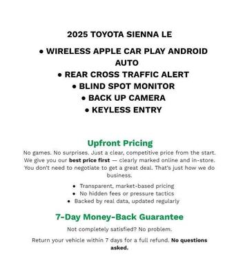 2025 Toyota Sienna LE