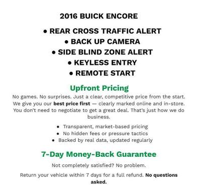 2016 Buick Encore Leather