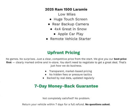 2025 RAM 1500 Laramie