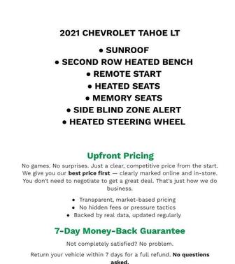 2021 Chevrolet Tahoe LT