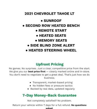 2021 Chevrolet Tahoe LT