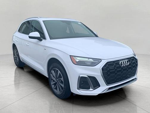 WHITE 2023 Audi Q5 45 S line Premium Plus