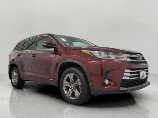 Ooh La La Rouge Mica 2017 Toyota Highlander Hybrid Platinum