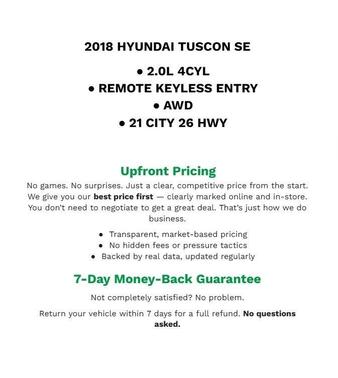 2018 Hyundai TUCSON SE