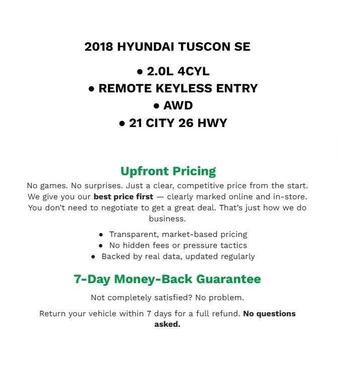 2018 Hyundai TUCSON SE