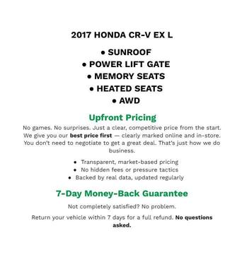 Basque Red Pearl II 2017 Honda CR-V EX-L