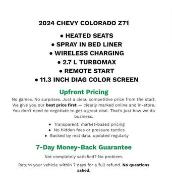 2024 Chevrolet Colorado Z71