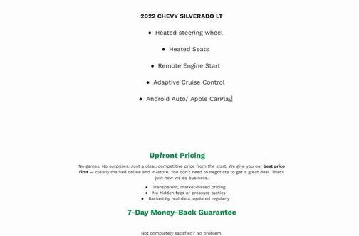 2022 Chevrolet Silverado 1500 LT