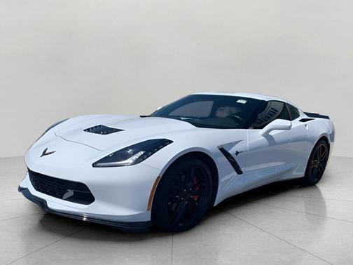Arctic White 2019 Chevrolet Corvette Stingray