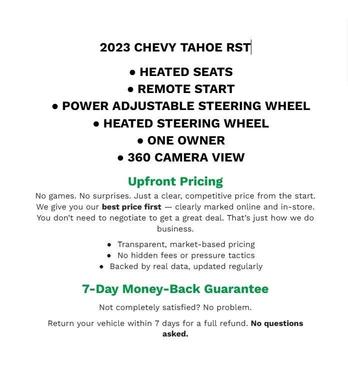 2023 Chevrolet Tahoe 4WD RST