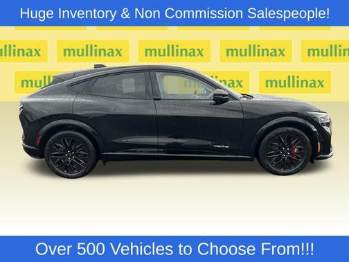 Shadow Black 2025 Ford Mustang Mach-E Premium