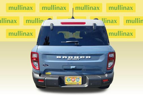 Azure Gray Metallic Tri-Coat 2025 Ford Bronco Sport Heritage