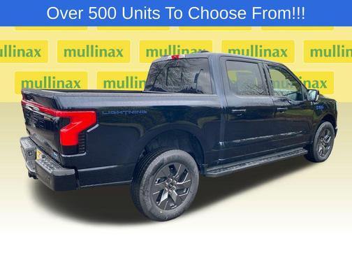 Antimatter Blue Metallic 2025 Ford F-150 Lightning LARIAT